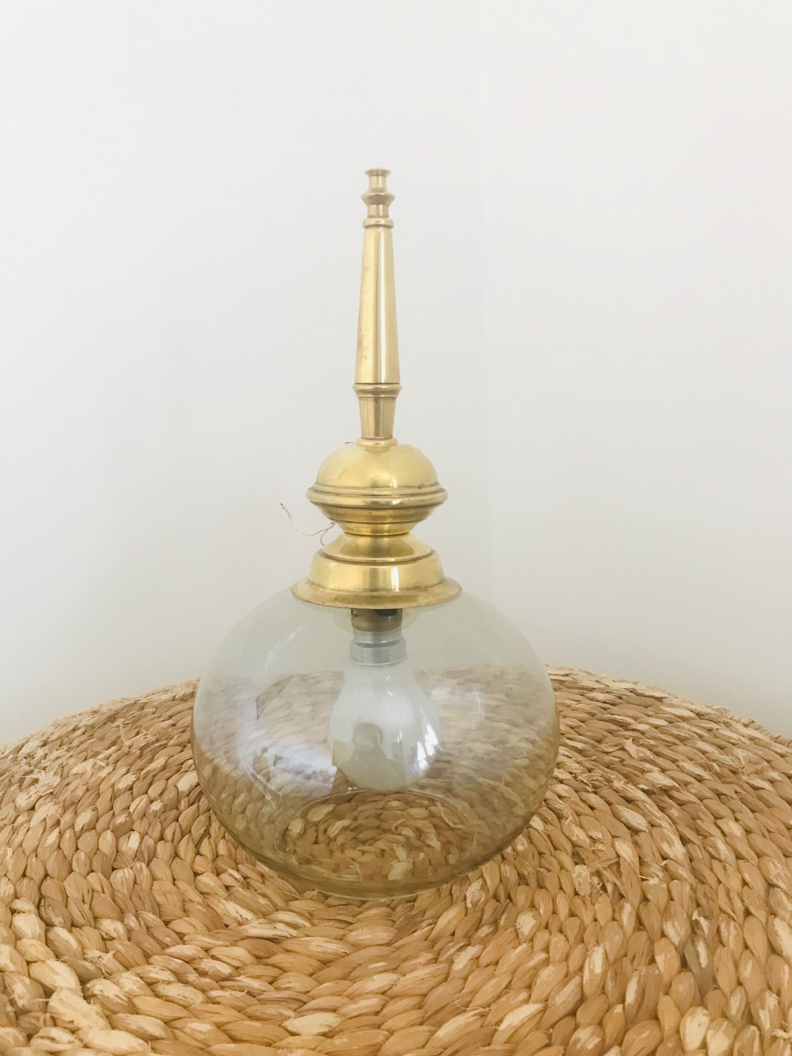 Vintage brass sconce