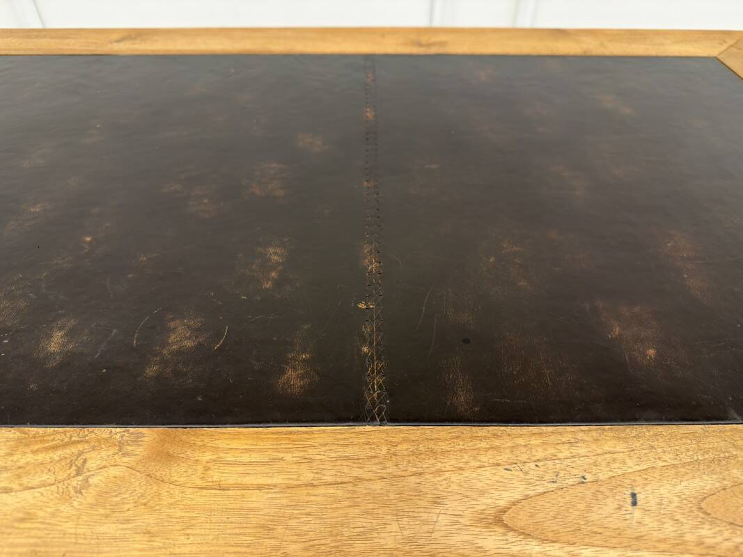 Bureau en teck classique anglais
