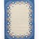 Scandinavian style vintage flat weave/kilim rug
