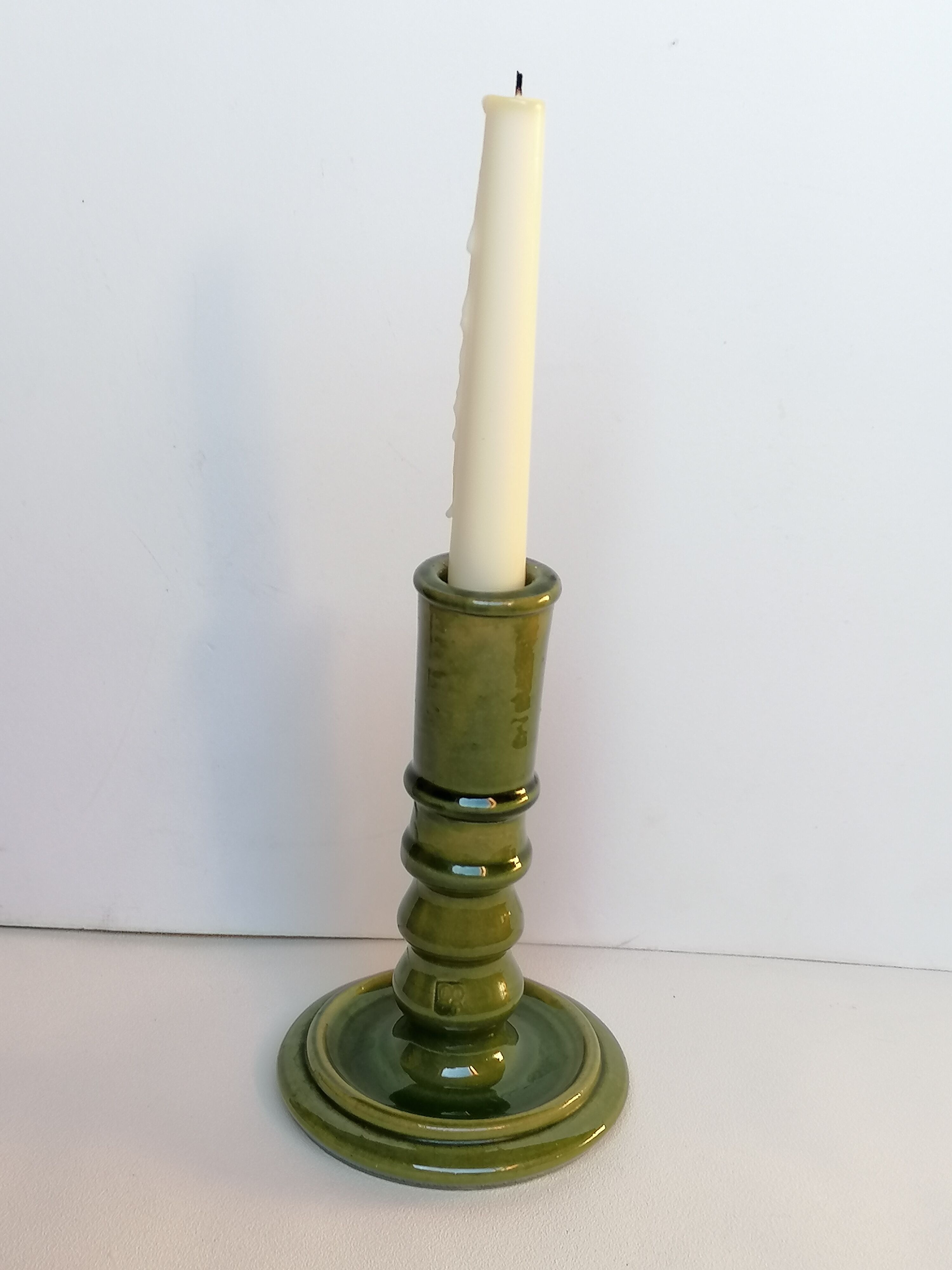 Biot ceramic candlestick