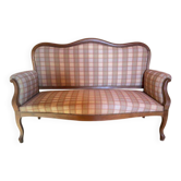 Vintage Provençal / Marseillais canapé – reupholstered Nobilis
