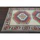 Vintage Turkish Oushak Handmade Wool Cotton Red Area Rug 150x218