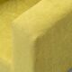 Vintage lounge armchair in lime green fabric – geometric design from the 1970s