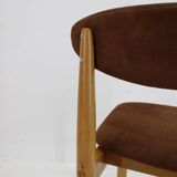 1970s Beech Chair , Czechoslovakia