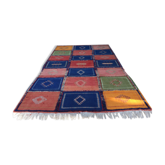 Tapis kilim Berbère années 70 - 160 x 265cm