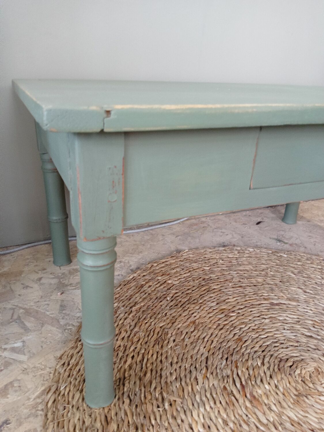 Khaki coffee table