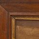 Oil on panel woman 3 faces in profile nineteenth frame wood e. jacob