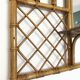 Vintage rattan wardrobe