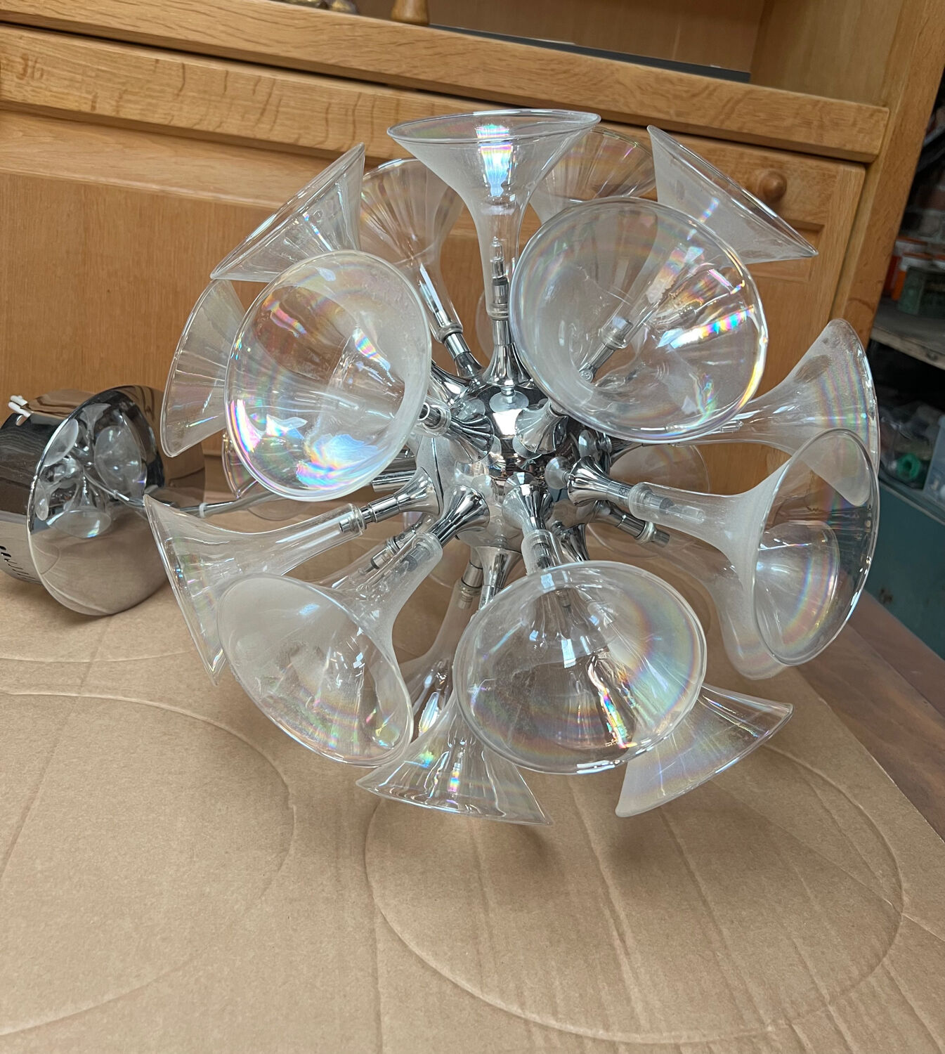 Vintage Sputnik Chandelier