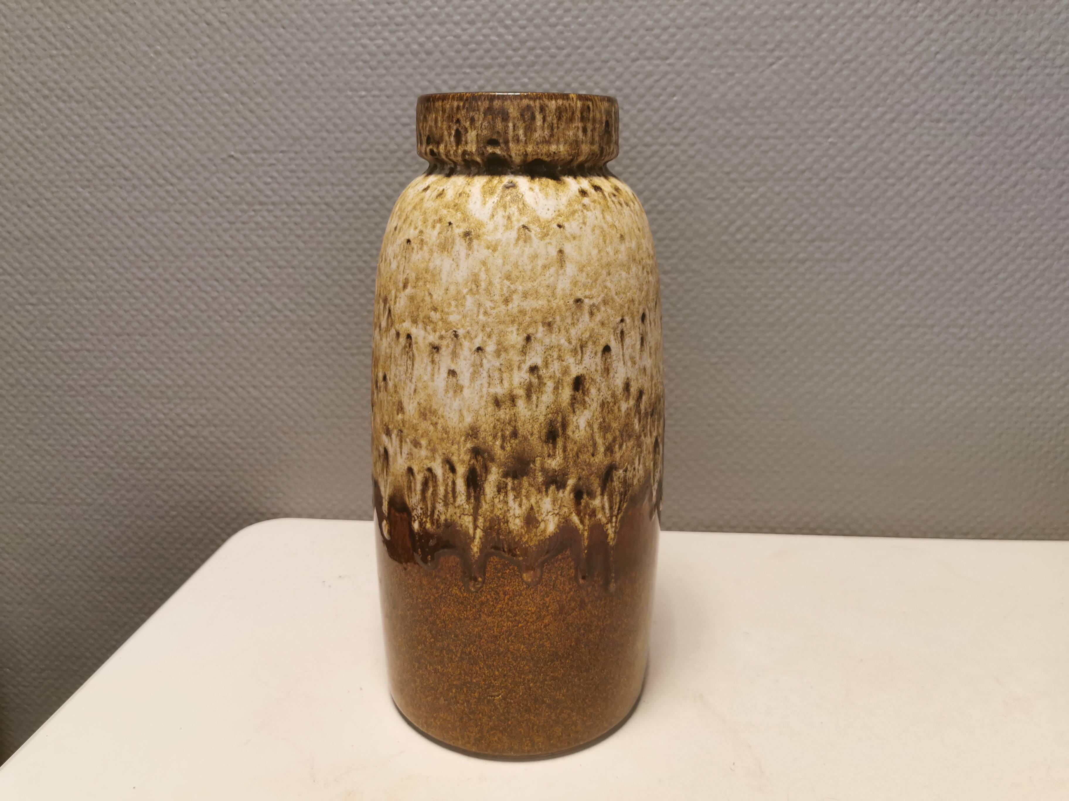 Large floor vase, from West Germany, 1970s.