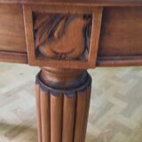 Table ronde style art déco