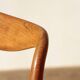 Set of 6 Vintage Scandinavian Teak Chairs – 1960s