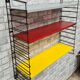 Vintage tomado shelf 1950 design A.Dekker -Old tomado shelf