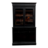 Sideboard - showcase 2 old body in blackened wood