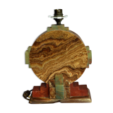 Art deco marble lamp