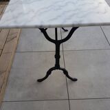 Marble tray bistro table