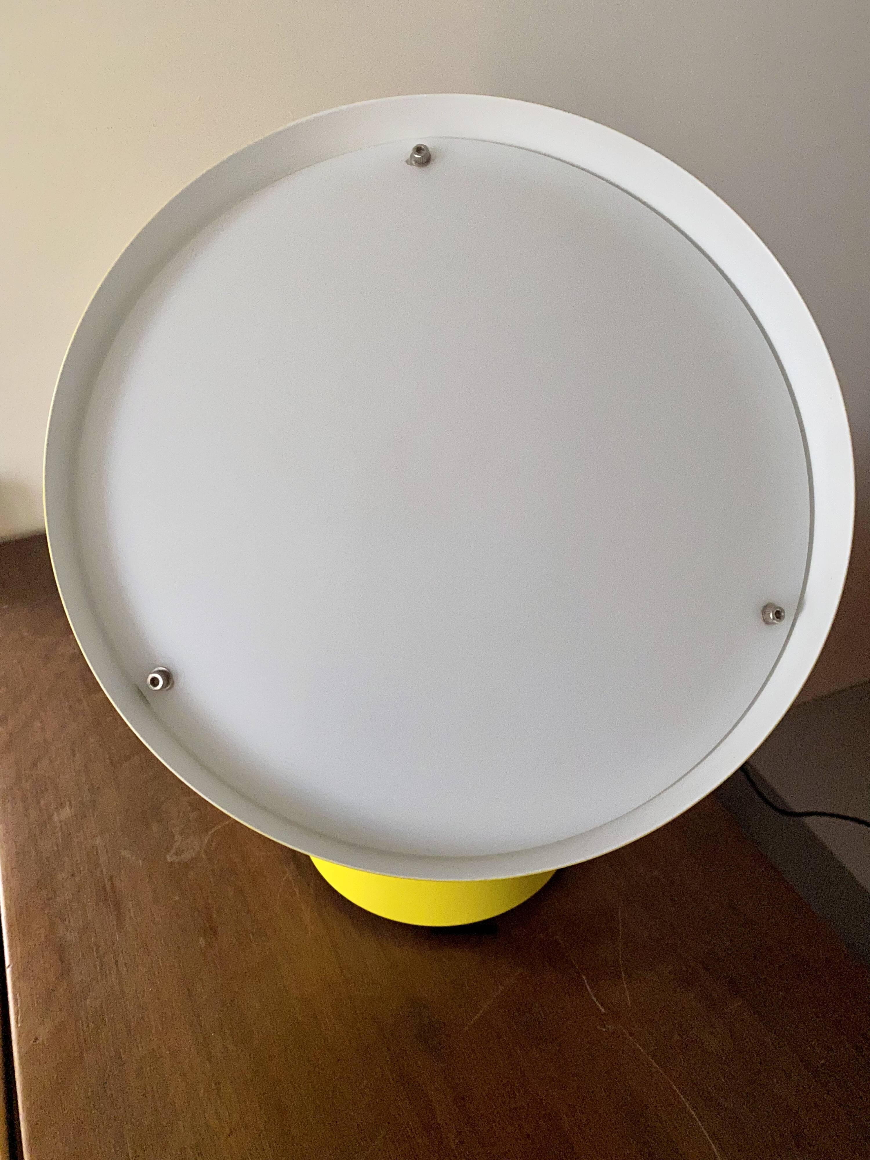 Lamp yellow design Ola Wihlborg