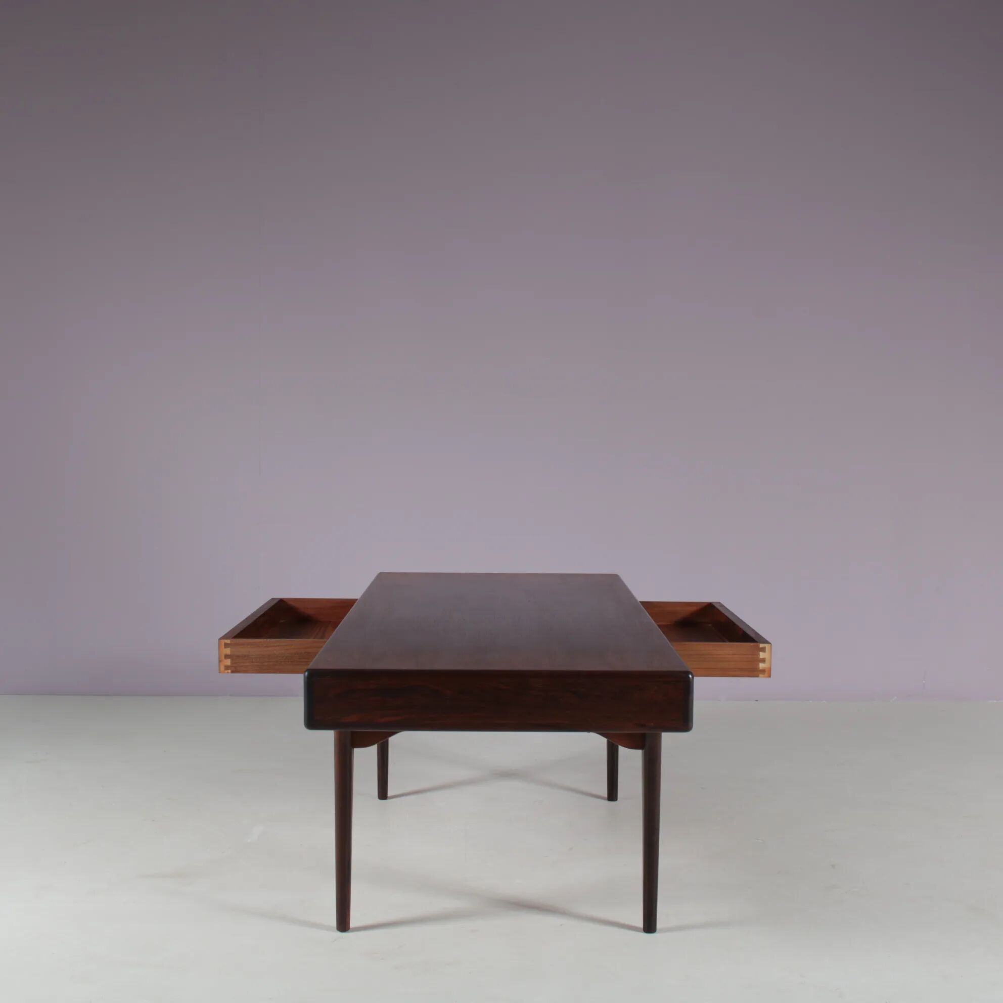Nanna Ditzel coffee table for Silkeborg, Denmark 1960