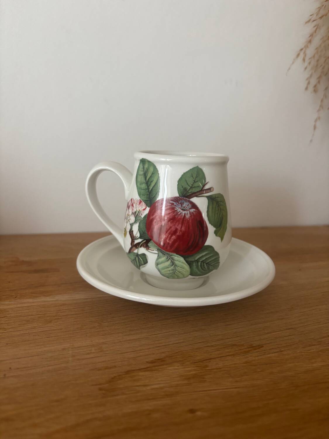 Ensemble de 3 tasses et soucoupes Portmeirion Pomona