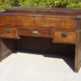 Office furniture, old glove maker's table.