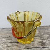 1970s glass ice bucket