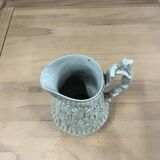 Antique embossed wine pitcher