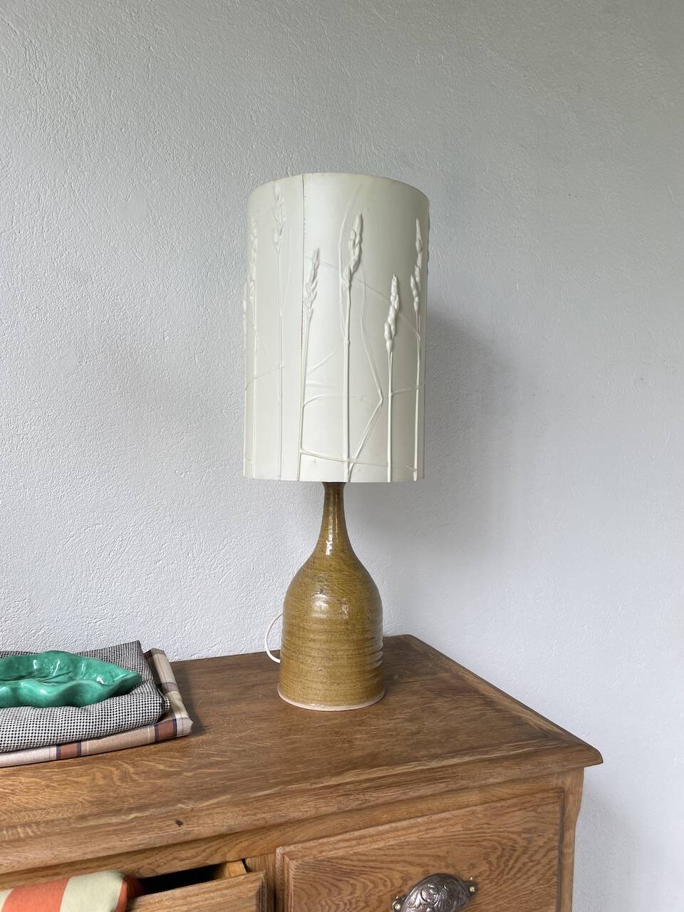 50s ceramic lamp Poteries du Marias