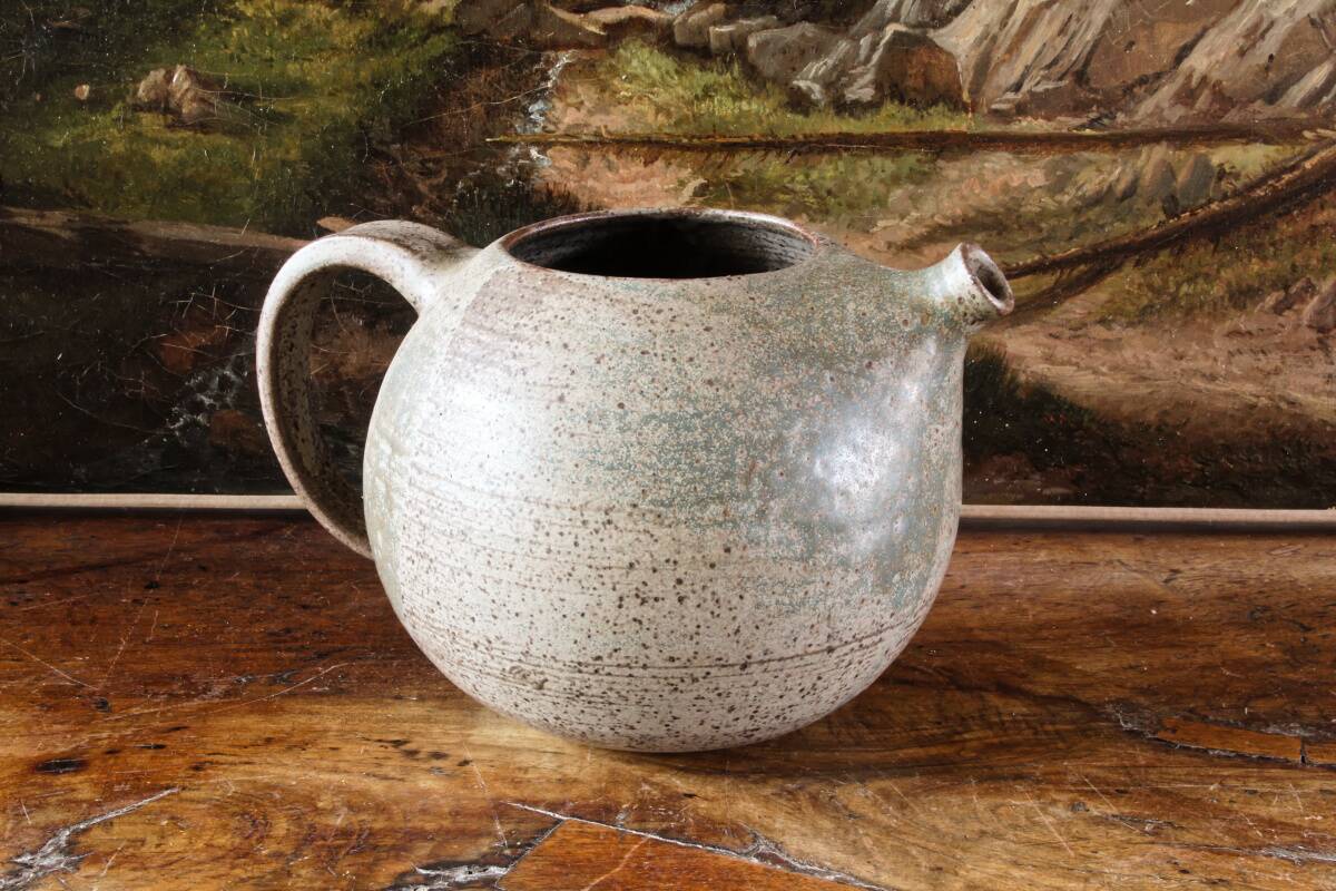Scandinavian ceramic teapot