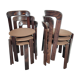 6 Bruno Rey chairs for Kusch&Co, 80s