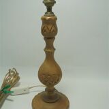 Wooden lamp foot