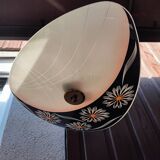 Painted glass suspension