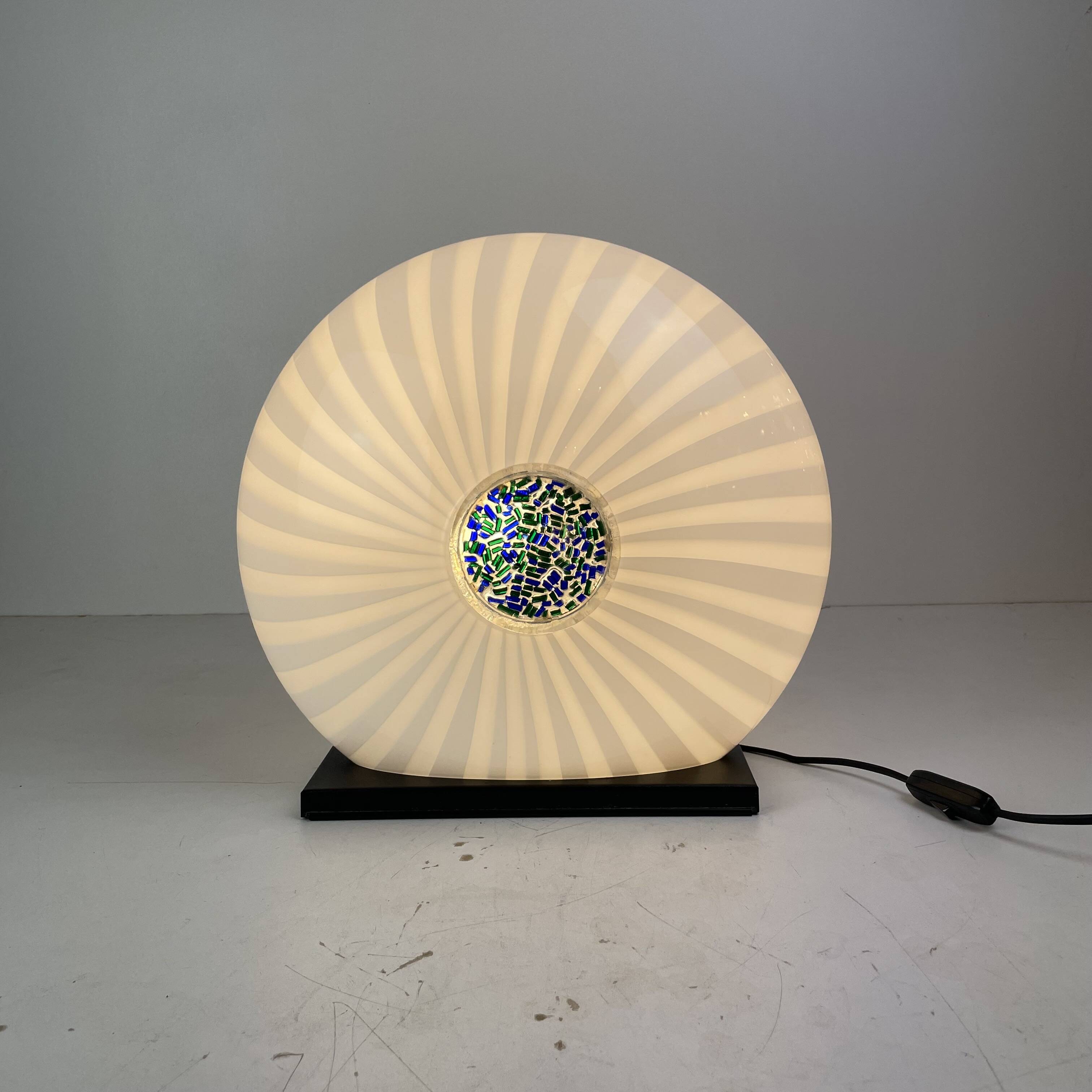 Murano Glass Table Lamp, Italy, 1980s