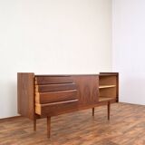 Mid-Century Polish Walnut Sideboard from Bytomskie Fabryki Mebli, 1960s