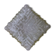 Square glass globe for ceiling light or wall lamp