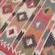 Kilim rug in jute and cotton. 150cm x 240cm