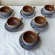 6 tasse en grès Lempereur