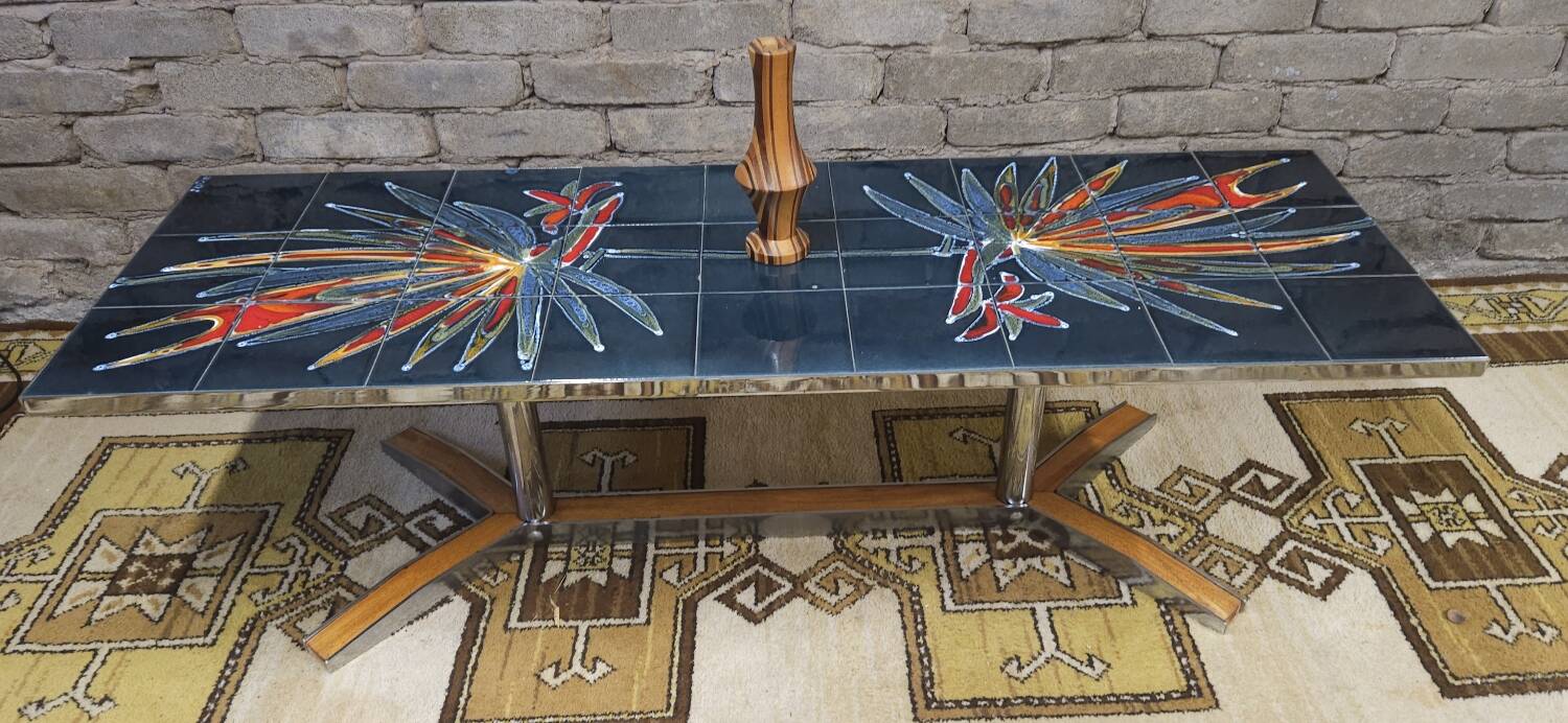 ADRI ceramic coffee table 1970