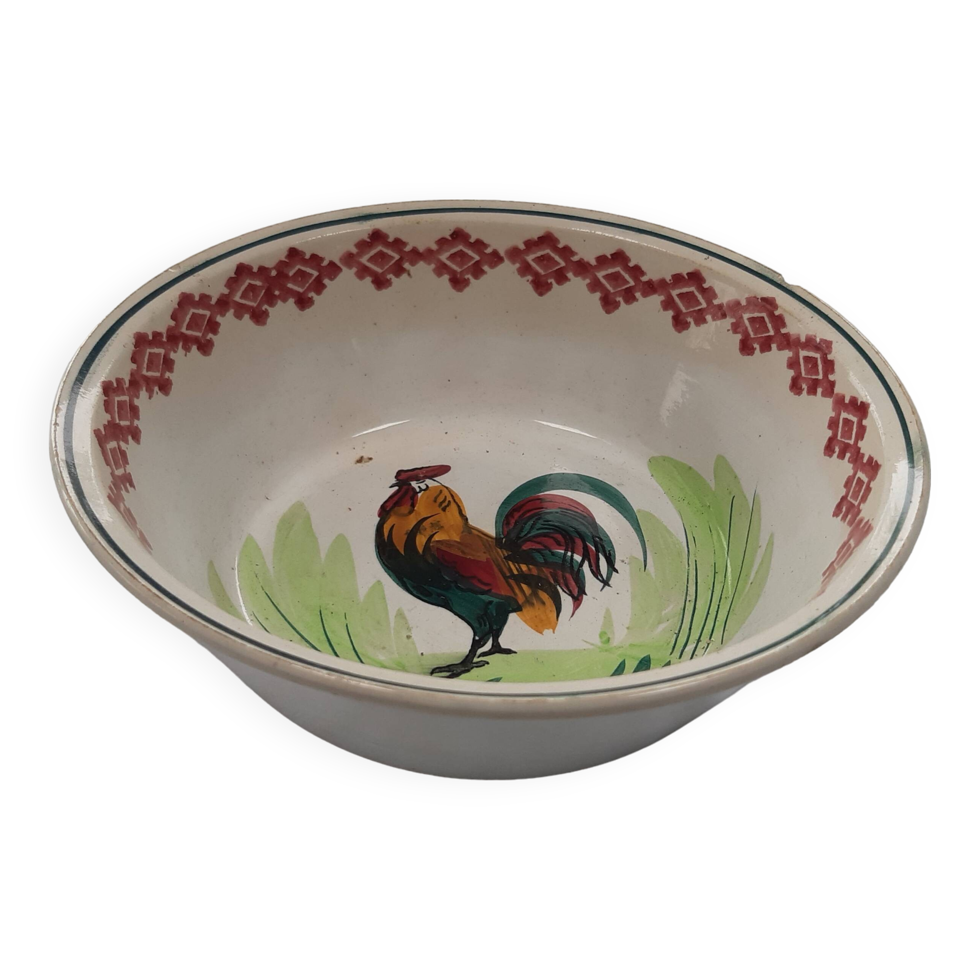 Old salad bowl, Moulin des loups Hamage