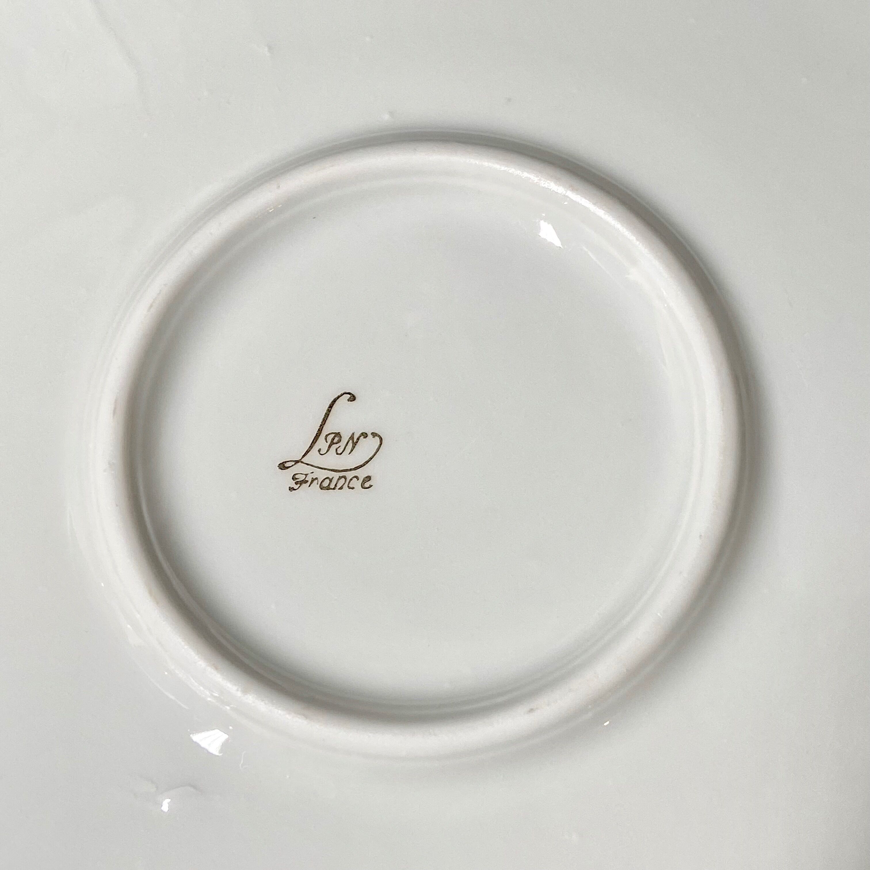 Limoges porcelain cake dish