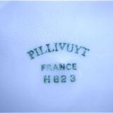 6 porcelain compartmentalized plates