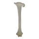 Vintage Twisted Opaline Vase, 1970s