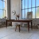 Oak farmhouse table