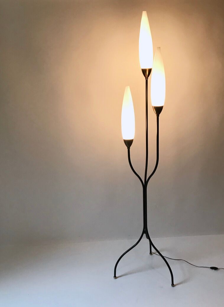 Floor lamp house lunel france 1950
