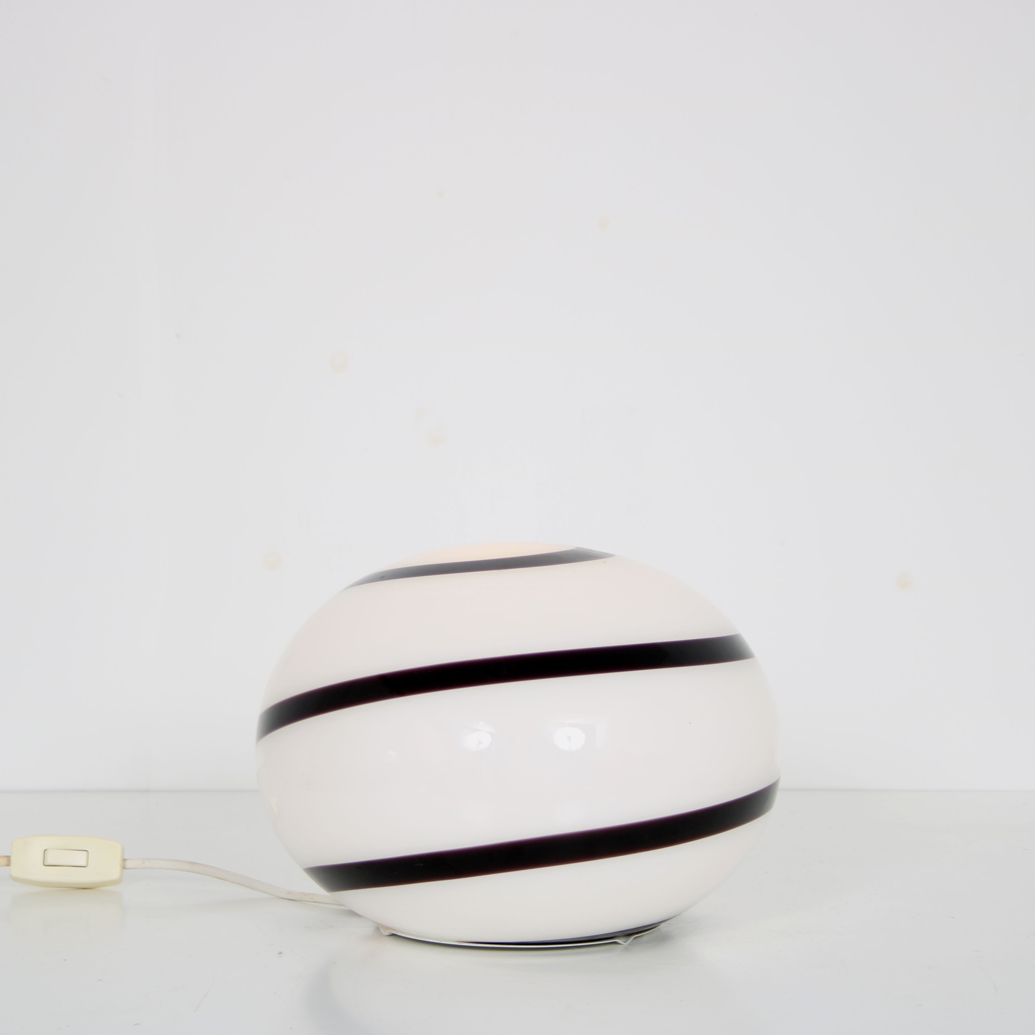 1990s Murano glass table lamp by Ilu Di Vetro, Italy