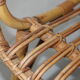 2 fauteuils rotin adulte 1960