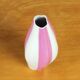 Pink & White Porcelaine Vase By Royal Dux, Czechoslovakia 1960s