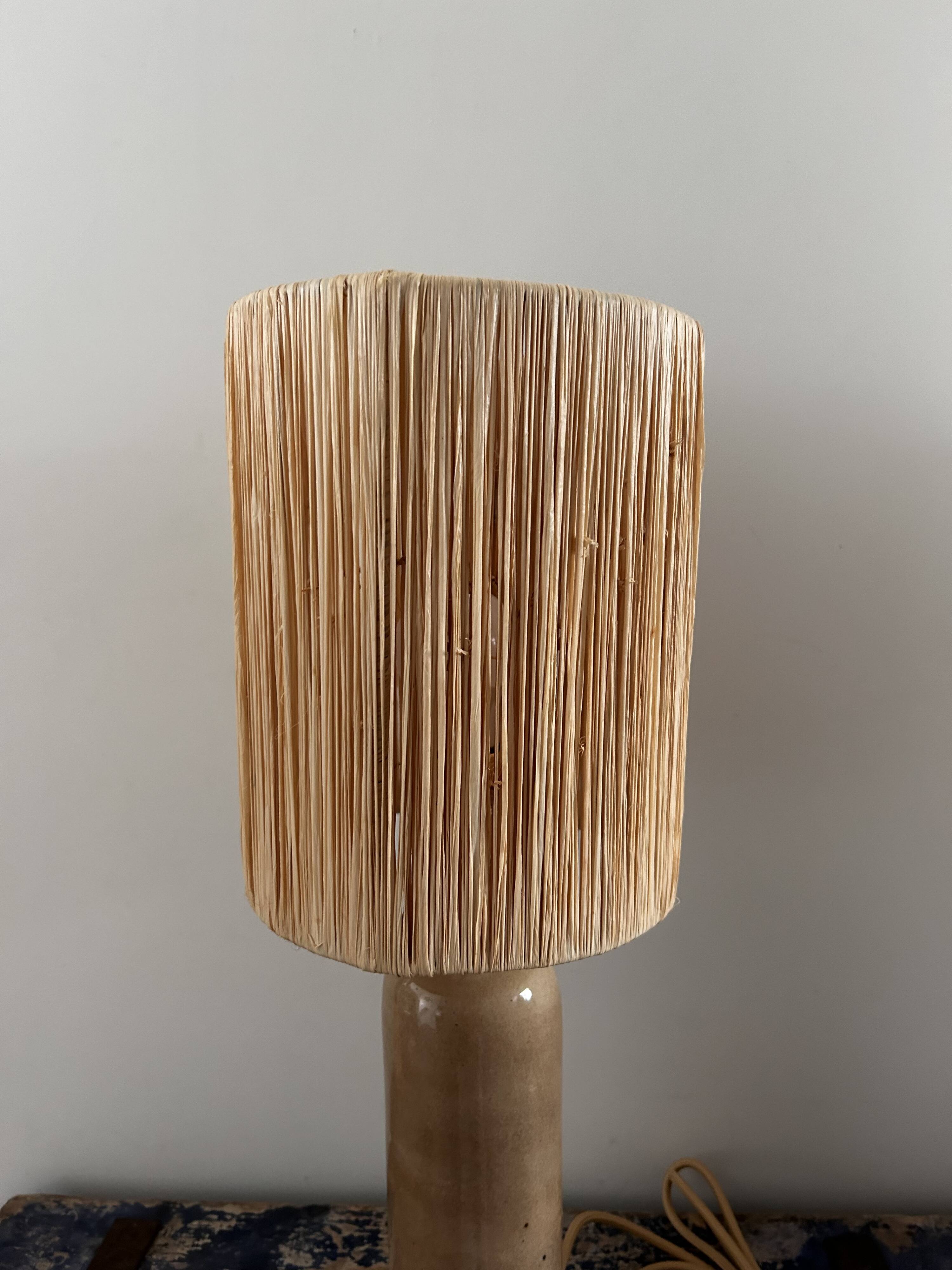 Sandstone table lamp