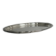 Small vintage silver-coloured metal tray.