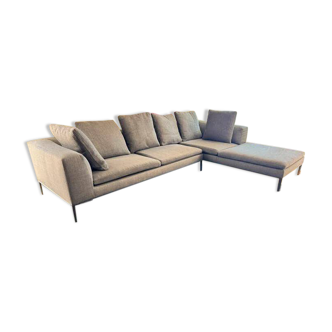 B&b italia corner sofa “ray” + b&b italia/maxalto “cratis” carpet