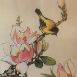 2 Vintage Chinese silk paintings